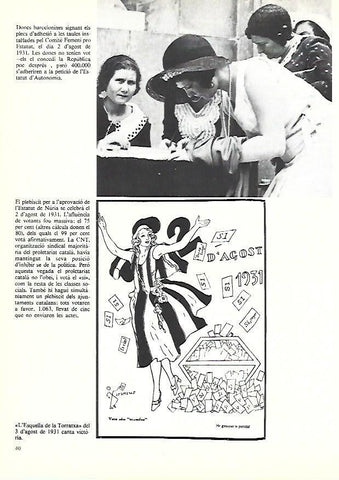 LAMINA 38862: Votacion para el Estatut d'Autonomia en 1931