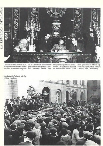 LAMINA 38851: Proclamacion de Francesc Macia como presidente de la Generalitat