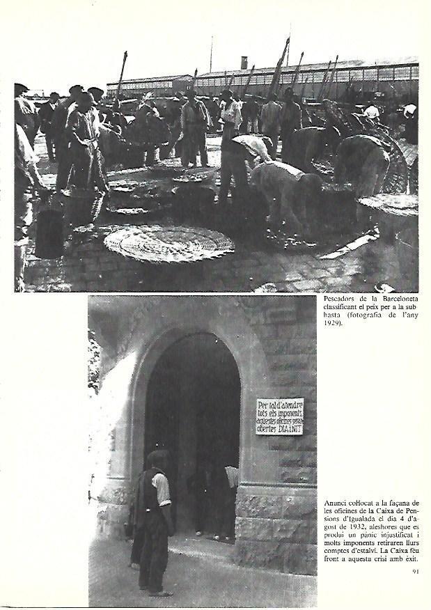 LAMINA 38888: Pescadores de la Barceloneta en 1929