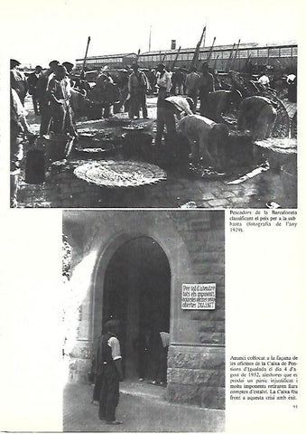 LAMINA 38888: Pescadores de la Barceloneta en 1929