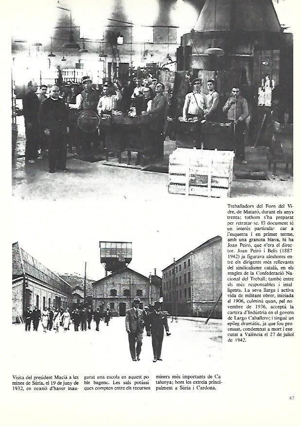 LAMINA 38886: Visita de Macia a las minas de Suria en 1932
