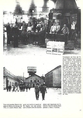 LAMINA 38886: Visita de Macia a las minas de Suria en 1932