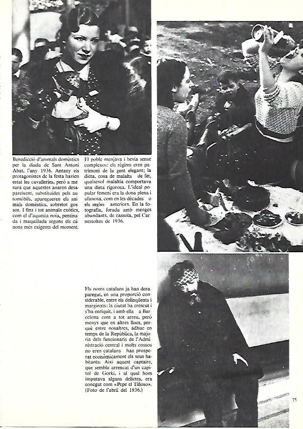LAMINA 38880: Diada de Sant Antoni Abat en 1936