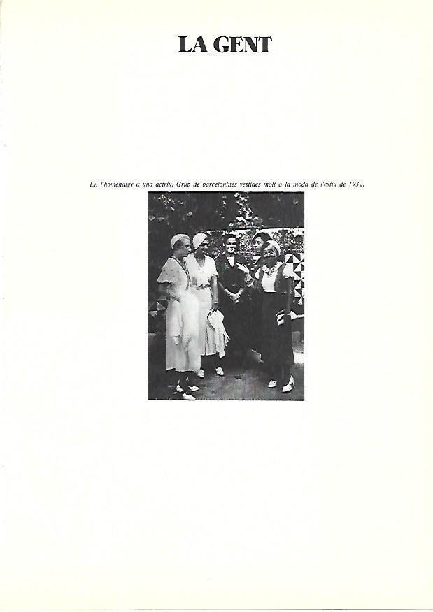 LAMINA 38874: Mujeres de Barcelona en 1932