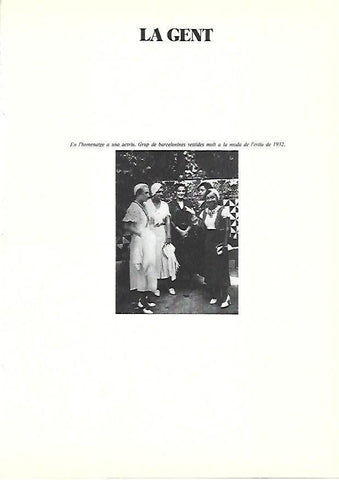 LAMINA 38874: Mujeres de Barcelona en 1932