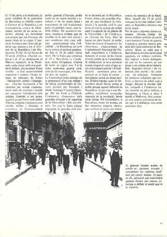 LAMINA 38873: Celebracion en Barcelona por la rendicion del general Goded