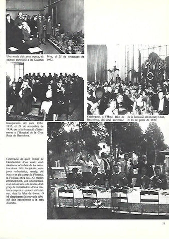 LAMINA 38879: Imágenes de eventos en Barcelona en 1934