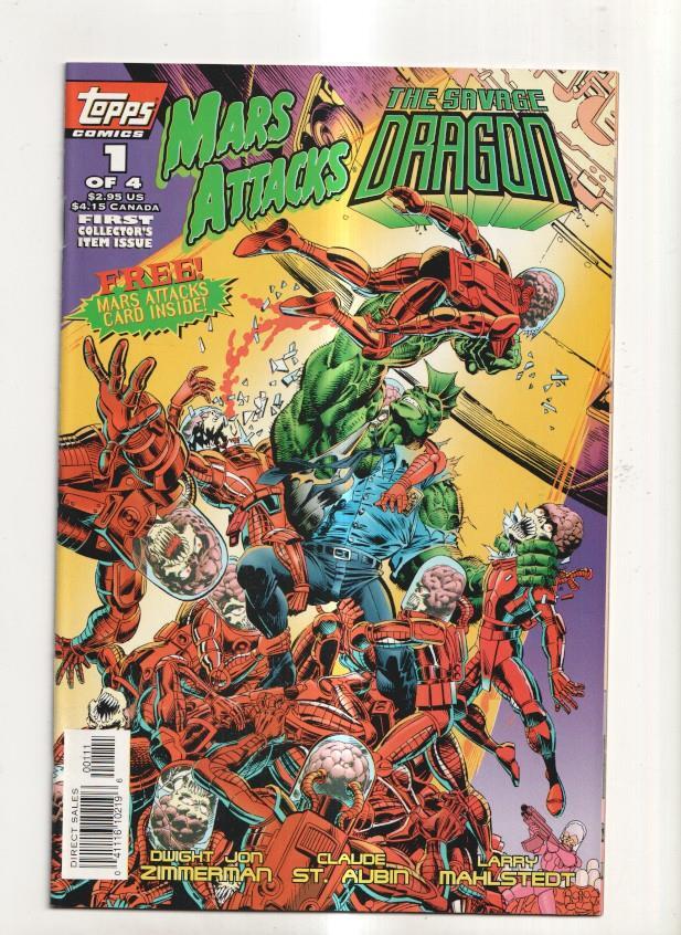 Topps Comics: Mars Attacks & The Savage Dragon numero 1