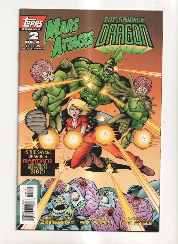 Topps Comics: Mars Attacks & The Savage Dragon numero 2