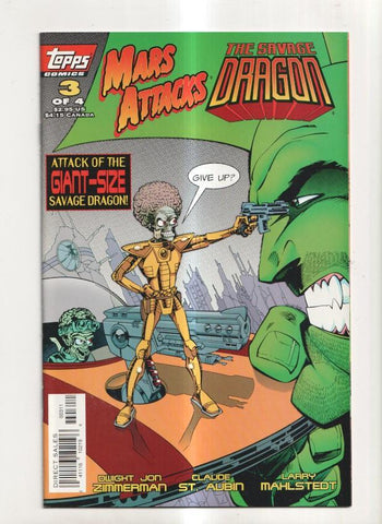 Topps Comics: Mars Attacks & The Savage Dragon numero 3