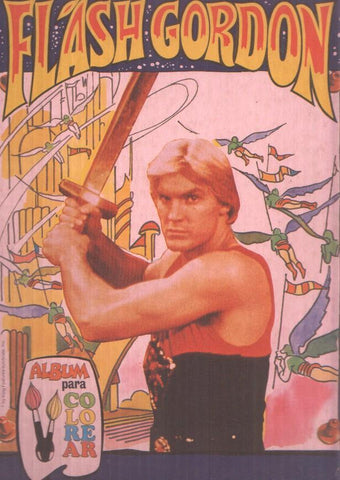 Flash Gordon, album para colorear