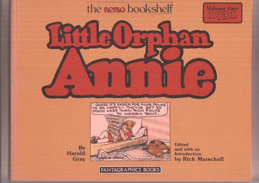 The Nemo Bookshelf: Little Orphan Annie volume one 1931