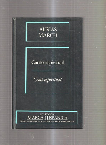 Canto espiritual- Cant espiritual ( edicion bilingue  castellano-catalan )