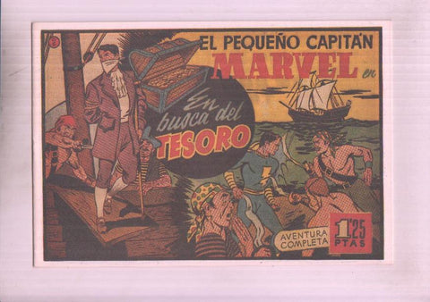 Facsimil: El pequeño Capitan Marvel numero 2: en busca del tesoro