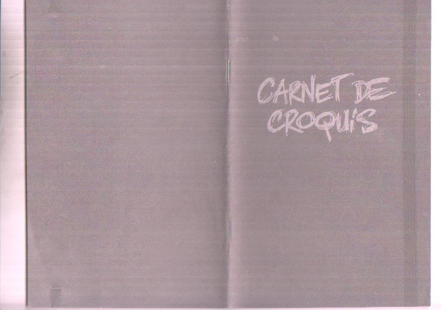 Carnet de Croquis: Les inedits