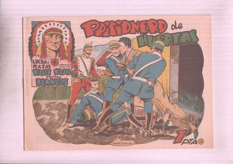 Facsimil: Lucha de Razas numero 32: Prisionero de Huertas