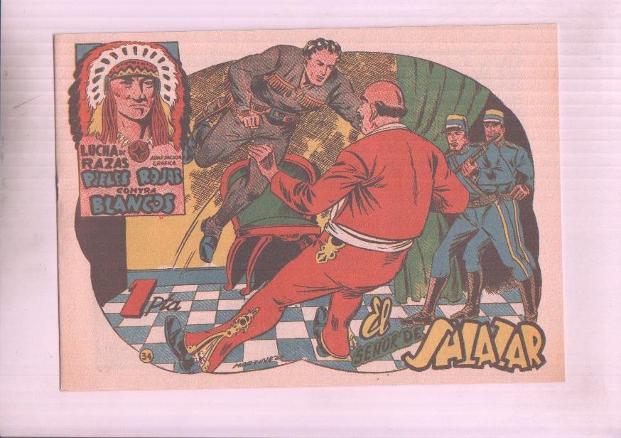 Facsimil: Lucha de Razas numero 34: El señor de Salazar