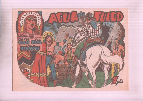 Facsimil: Lucha de Razas numero 36: Agua de fuego