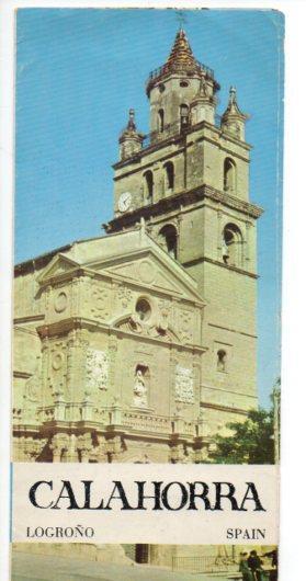 V49528: Calahorra en Logroño triptico publicitario