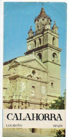 V49528: Calahorra en Logroño triptico publicitario