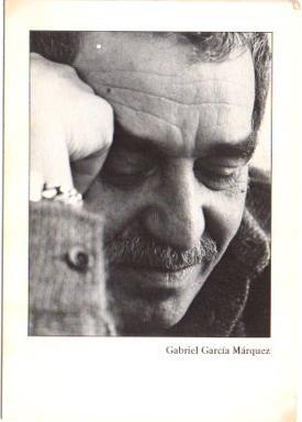 V49506: G. Garcia Marquez diptico en interior texto conversaciones con Plinio A. Mendoza