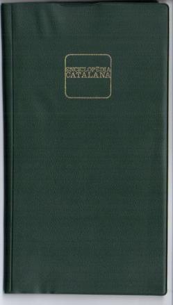 V49512: Enciclopedia Catalana agenda 1989