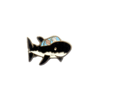 V49166: Pin Submarino tiburón Tornasol de Tintín busca el tesoro del pirata Rackham el Rojo