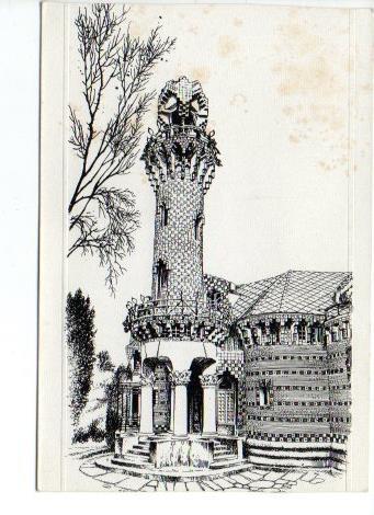 V49498: El Capricho por Gaudi ilustracion
