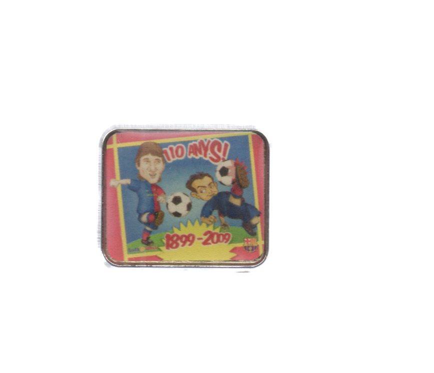 V49162: Pin del Barça con Messi 110 aniversario 1899 2009