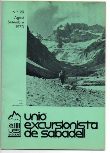 V49550: Unio Excursionista de Sabadell. Butlleti nº 20. Agost-Setembre 1973