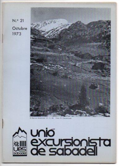 V49552: Unio Excursionista de Sabadell. Butlleti nº 21. Octubre 1973