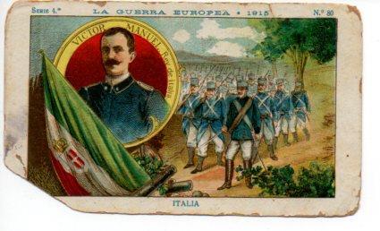 V49443: Cromo Chocolate Amatller. La Guerra Europea 1915 Serie 4 nº 80