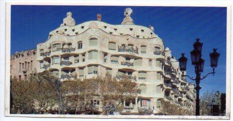 V49483: La Pedrera en Barcelona obra de Gaudi