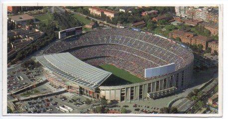 V49489: Vista aerea del Camp Nou, estadio de futbol del Barcelona 