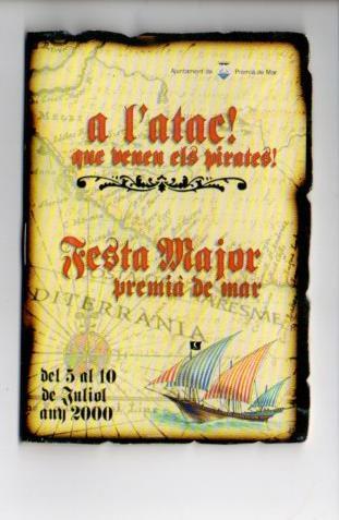 V49472: Programa Festa Major Premia de Mar Juliol 2000