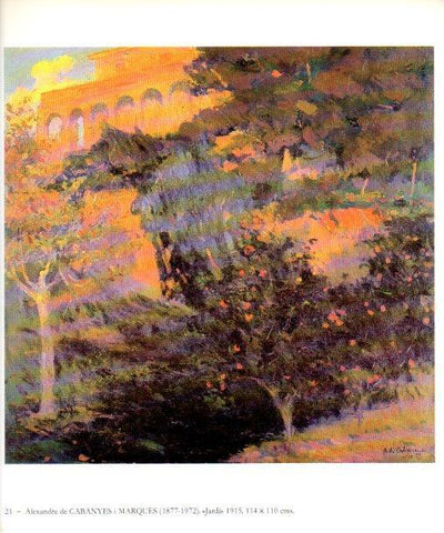 LAMINA V49187: Jardi per Alexandre de Cabanyes i Marques