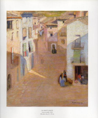 LAMINA V49311: Carrer de poble per Marti Garces
