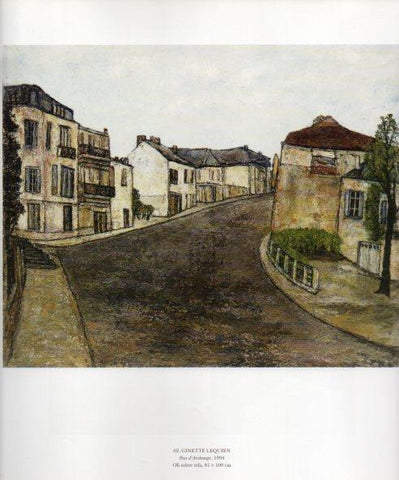 LAMINA V49294: Rue d'Archange per Ginette Lequien