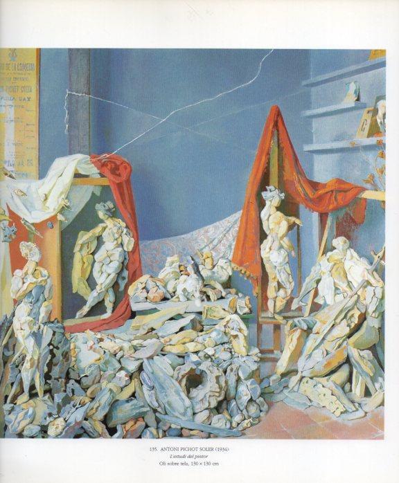 LAMINA V49285: Estudi del pintor per Antoni Pichot Soler