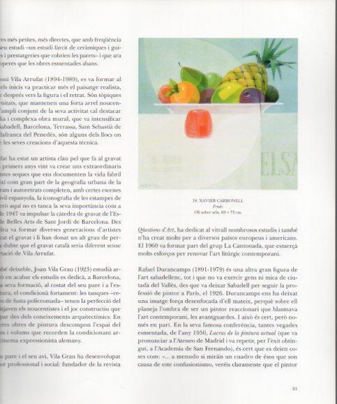 LAMINA V49316: Fruits per Xavier Carbonell