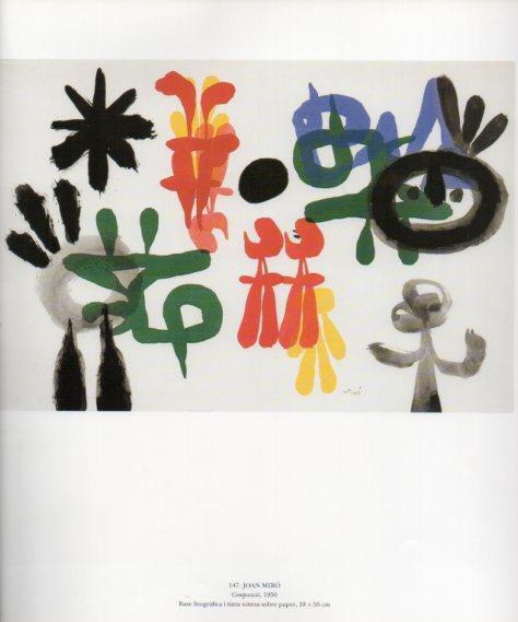 LAMINA V49352: Composicio per Joan Miro