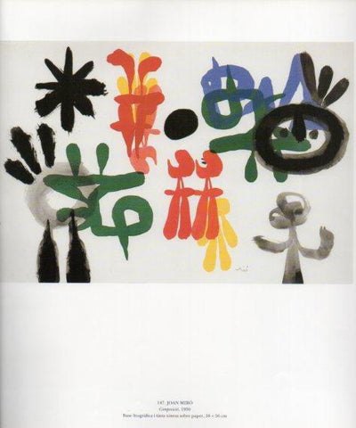 LAMINA V49352: Composicio per Joan Miro