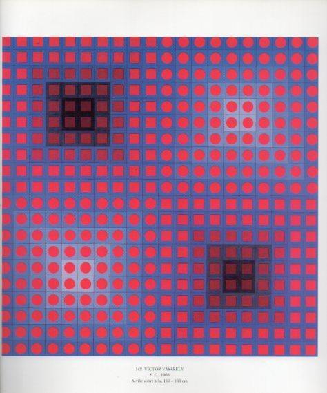 LAMINA V49355: E. G. 1965 per Victor Vasarely