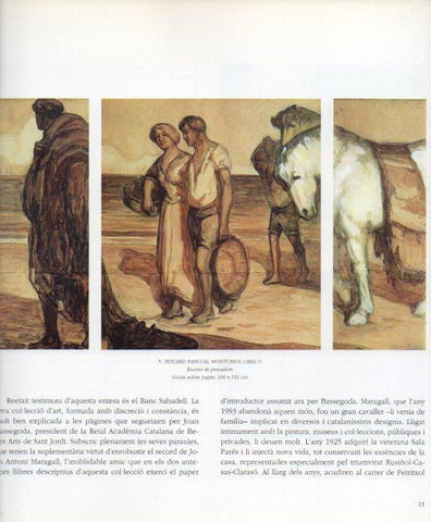 LAMINA V49223: Escena de pescadors per D. Pascual Monturiol