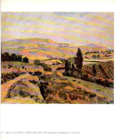LAMINA V49207: Paisatge de l'Emporda per Maria Llavanera i Miraless
