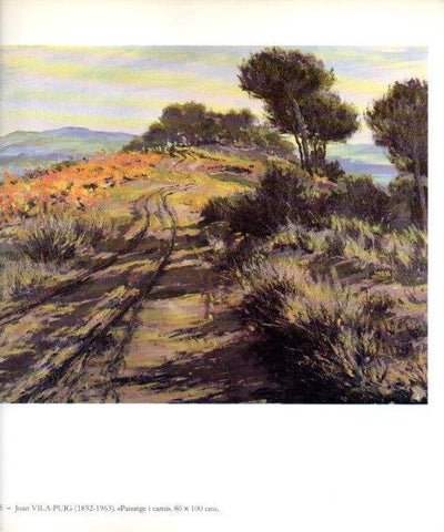 LAMINA V49201: Paisatge i cami per Joan Vila Puig