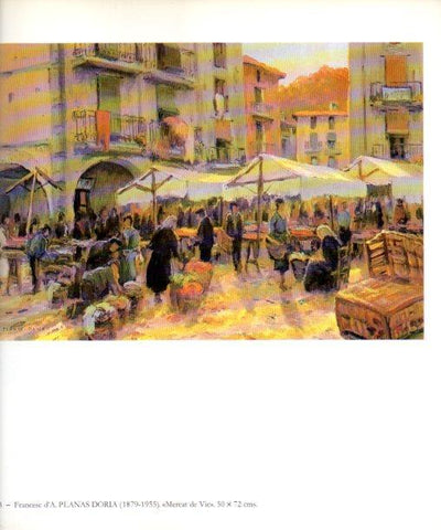 LAMINA V49202: Mercat de Vic per Francesc d'A Planas Doria