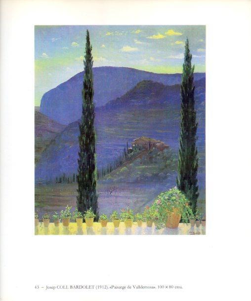 LAMINA V49203: Paisatge de Valldemosa per Josep Coll Bardolet