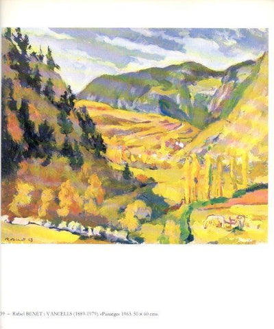 LAMINA V49205: Paisatge per Rafael Benet i Vancells 