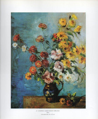 LAMINA V49230: Flors per Domenec Carles Rosich